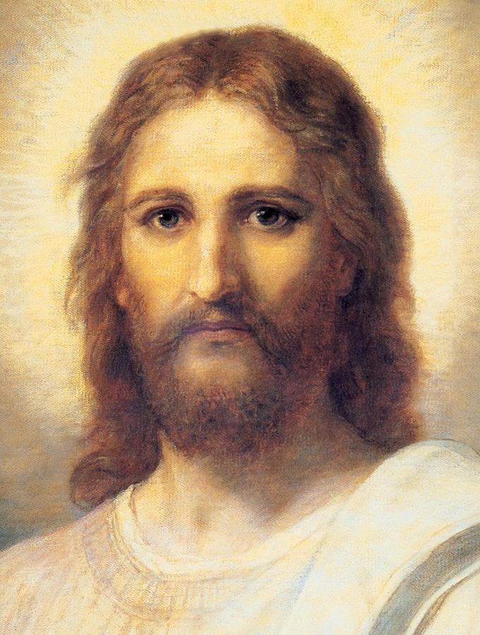 Jesus Christ Painting by Carl Bloch