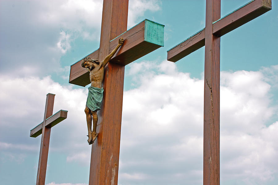 Jesus Christ crucifix Photograph by Borislav Marinic