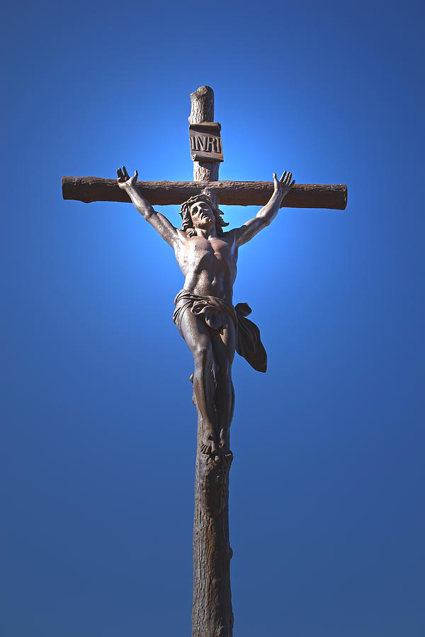 Jesus Christ on a cross Photograph by Jaroslav Frank - Fine Art America