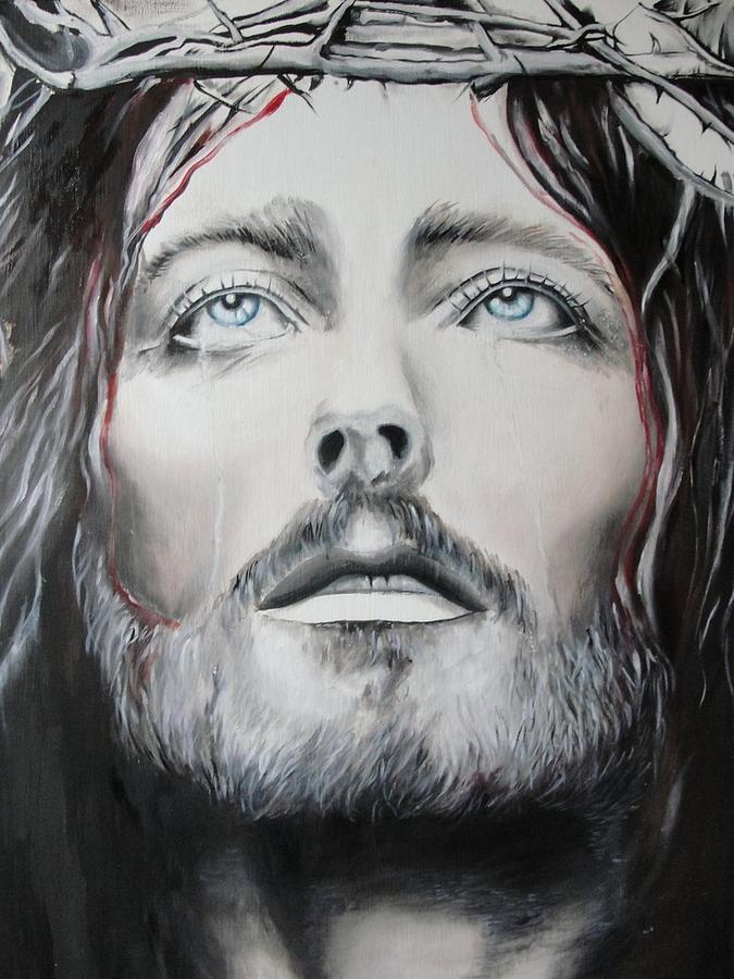 Portrait Painting - Jesus Christ by Sergey Selivanov