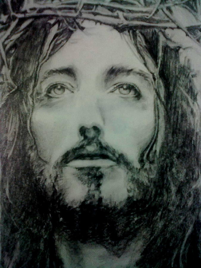 Jesus Christ Drawing by Yojana Raut - Fine Art America