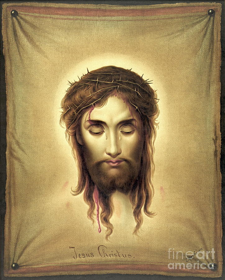 Jesus Christus 1876 Photograph by Padre Art