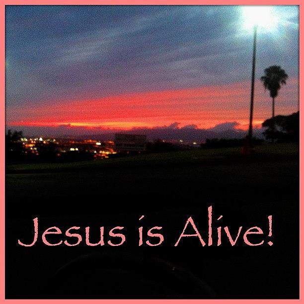 Easter Photograph - #jesus Is #alive!! Not Even #death by Debi Tenney