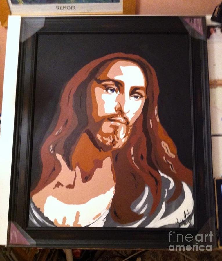 Jesus Christ Painting - Jesus is Here by Lisa Martin