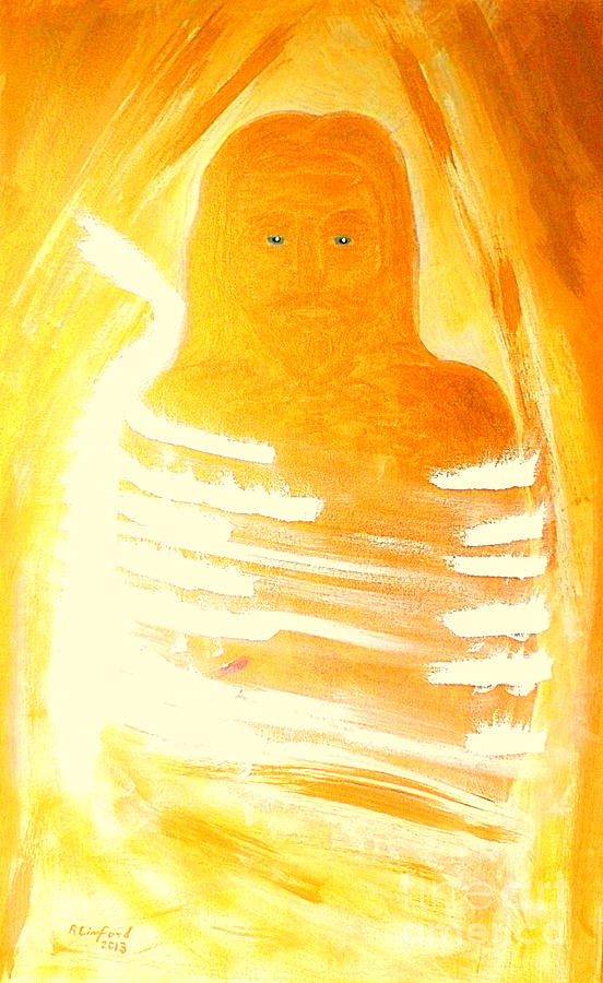 Jesus is The Resurrected Christ Messiah Painting by Richard W Linford