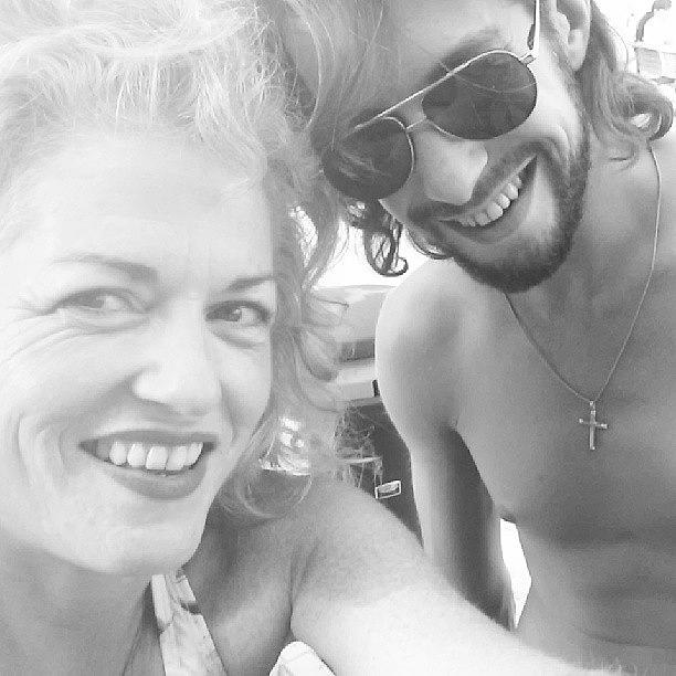 Jesus Christ Photograph - #jesus #marilyn #party #beach by Jesus And Marilyn