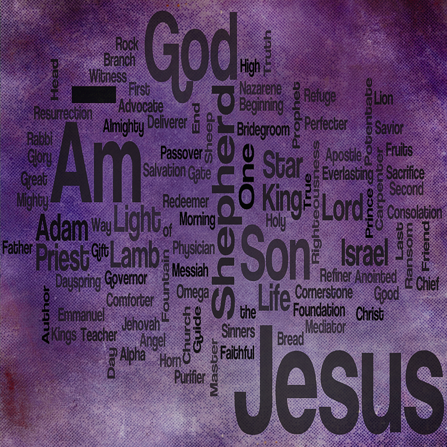 Jesus Name 2 Mixed Media by Angelina Tamez