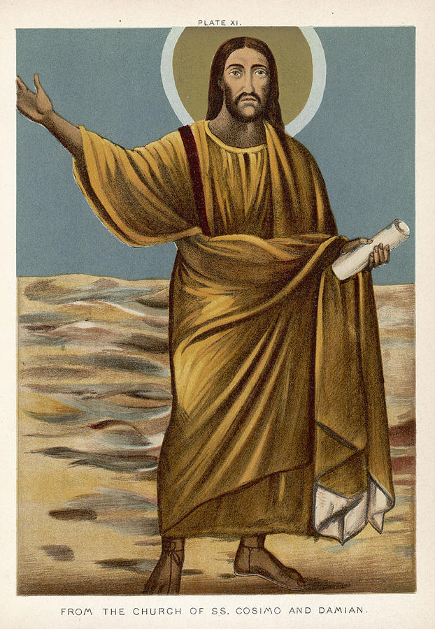 Jesus Christ Drawing - Jesus Of Nazareth (6 Bc-30 Ad) by Mary Evans Picture Library
