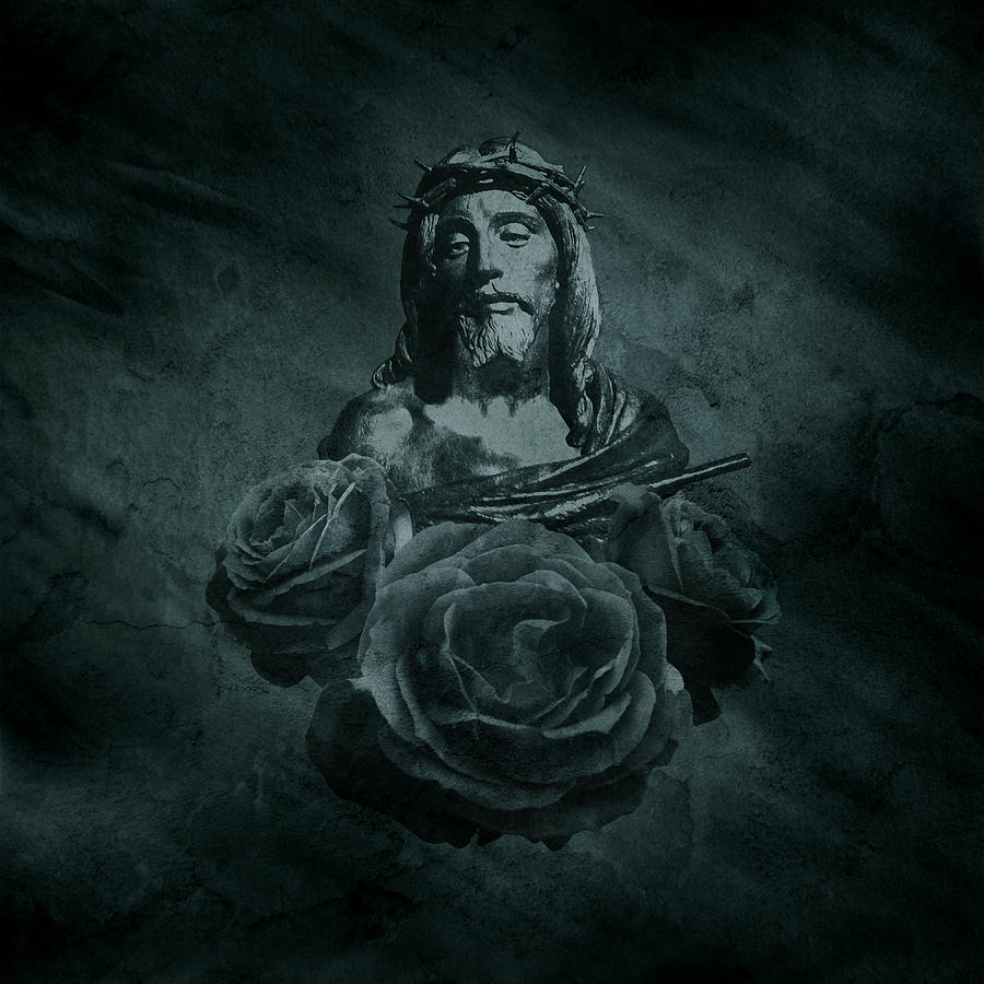 Jesus One square Digital Art by Sonny De Jong - Pixels