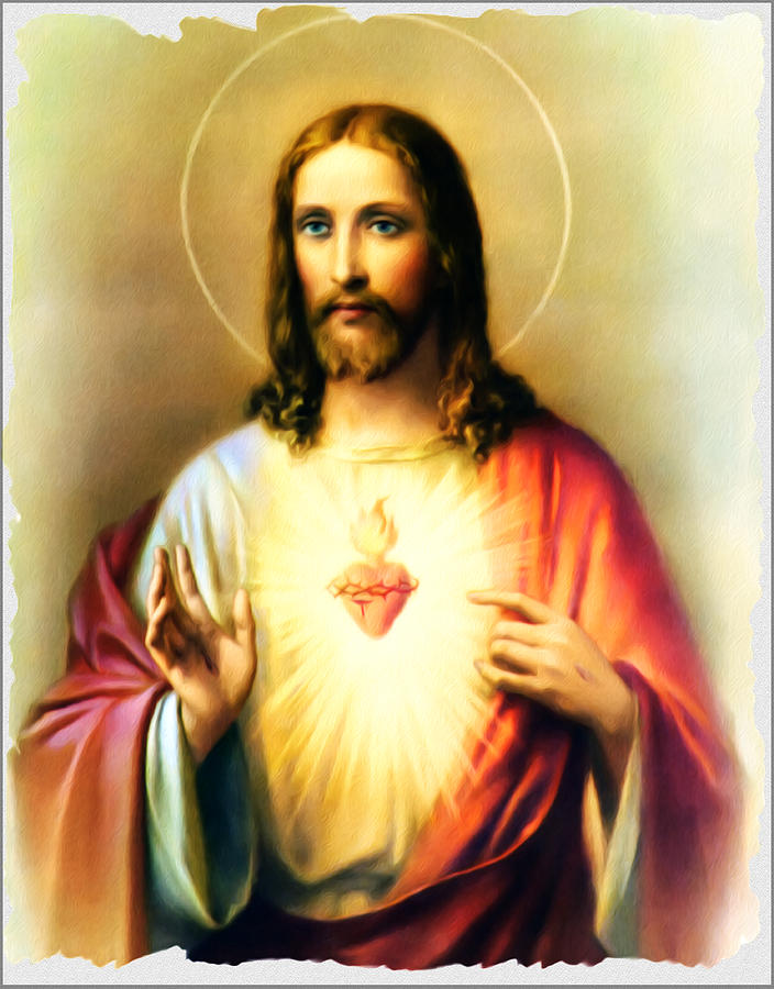 Jesus Our Lord And Saviour Digital Art by Bill Cannon