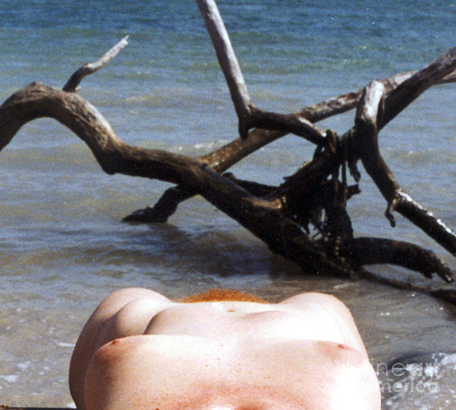 Nude Photograph - Jetsam Flotsam and Driftwood by Broken  Soldier