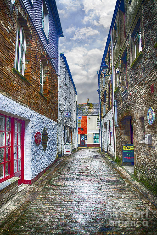 Jetty Street Mevagissey Photograph by Chris Thaxter