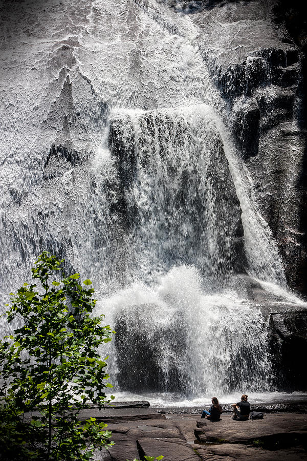 Waterfall Photograph - Jetzt kommt die Flut High Falls by John Haldane