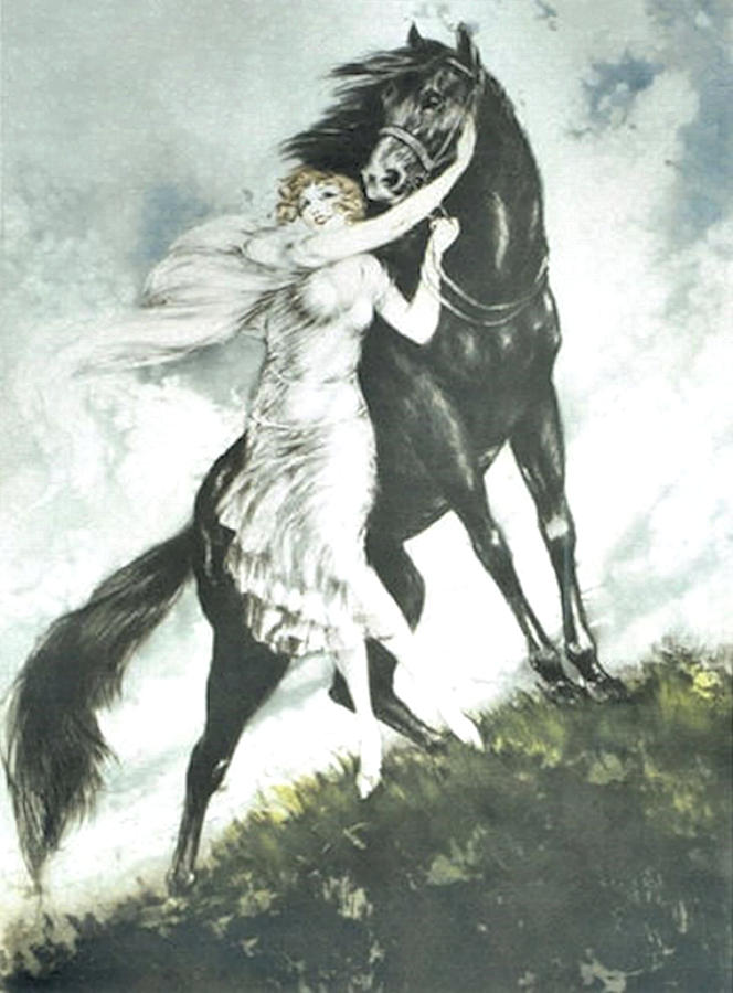 Jeunesse  Painting by Louis Icart