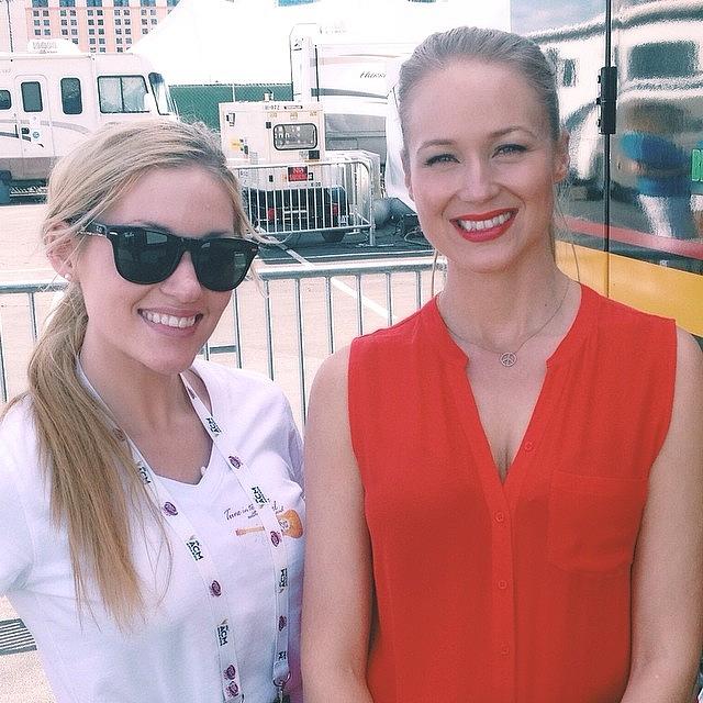 Lasvegas Photograph - #jewel And I Supporting #purevia At The by Roxanne Soko