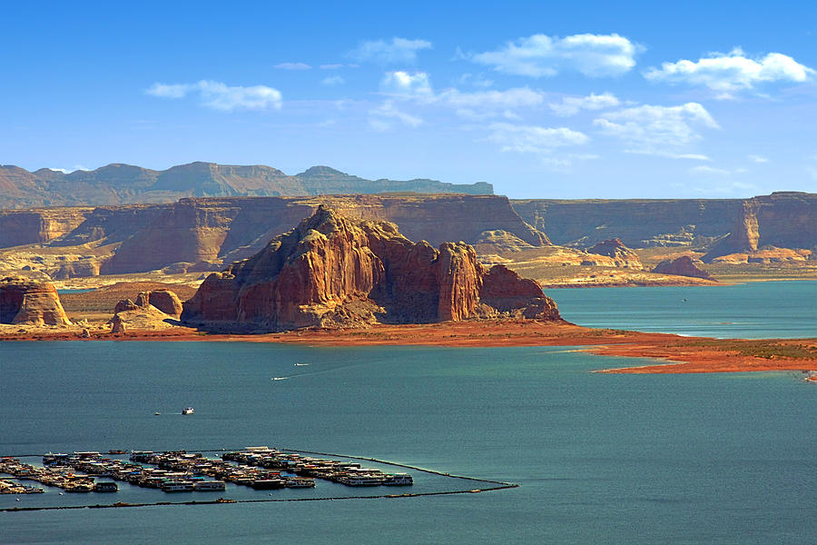 Nature Photograph - Jewel in the Desert - Lake Powell by Alexandra Till