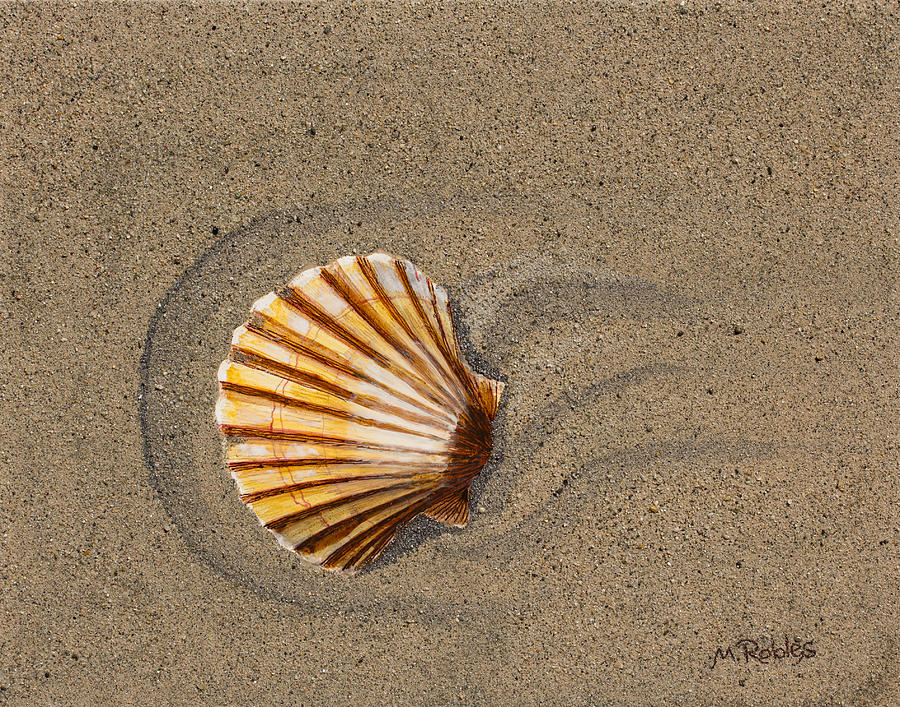 Jewel on the Beach II Painting by Mike Robles