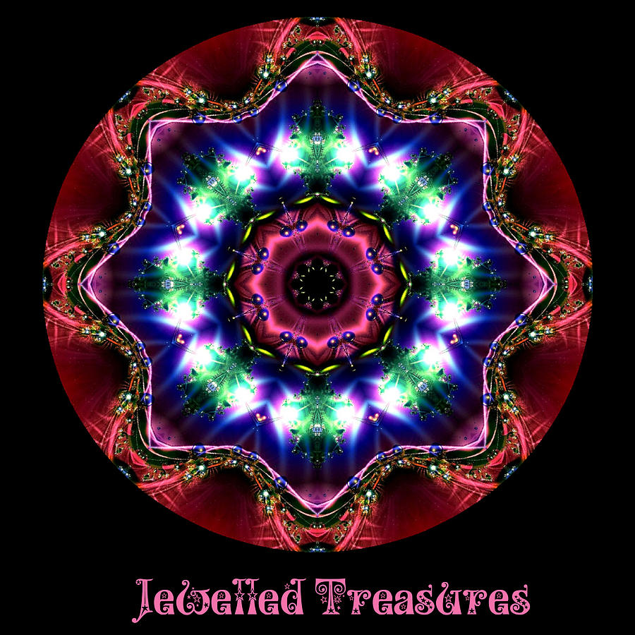 Jewelled Treasure 10 Digital Art by Charmaine Zoe