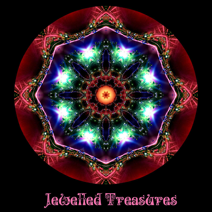 Jewelled Treasure 11 Digital Art by Charmaine Zoe