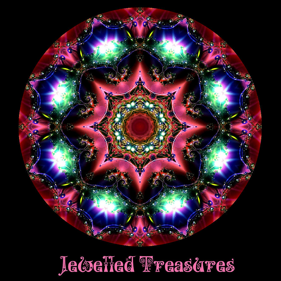 Jewelled Treasure 14 Digital Art by Charmaine Zoe