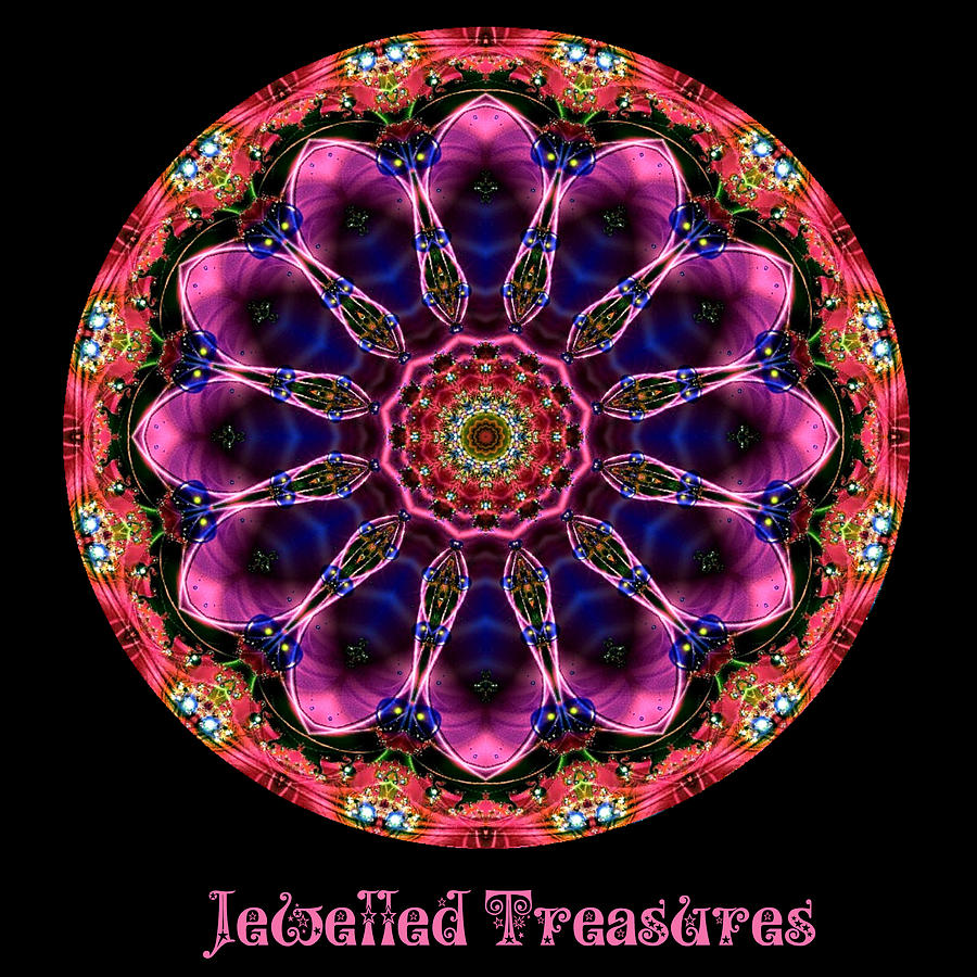 Jewelled Treasure No 13 Digital Art by Charmaine Zoe