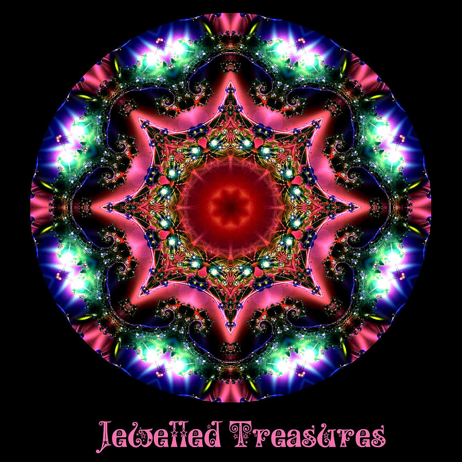 Jewelled Treasure No 7 Digital Art by Charmaine Zoe
