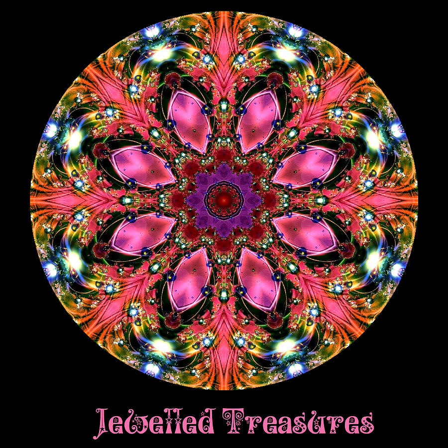 Jewelled Treasure No 8 Digital Art by Charmaine Zoe