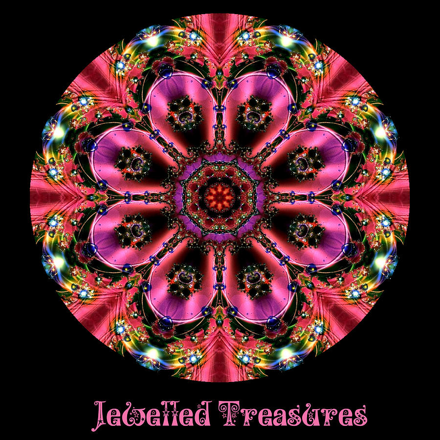 Jewelled Treasures No 1 Digital Art by Charmaine Zoe