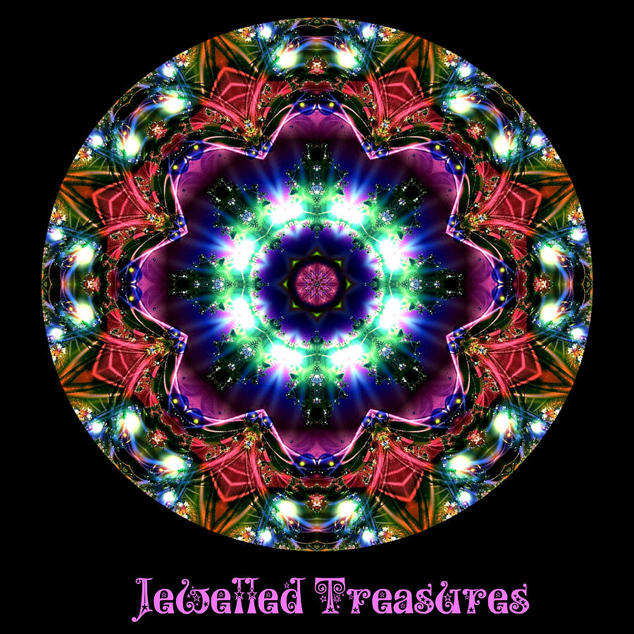 Jewelled Treasures No 2 Digital Art by Charmaine Zoe