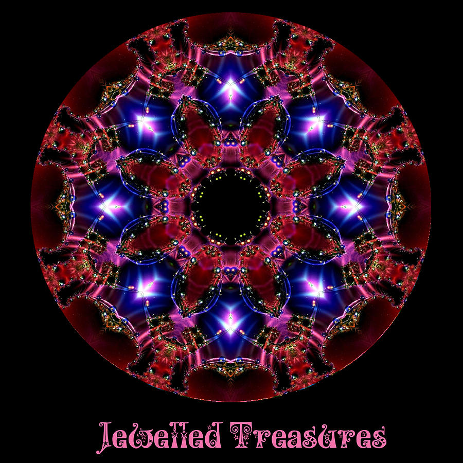Jewelled Treasures No 3 Digital Art by Charmaine Zoe