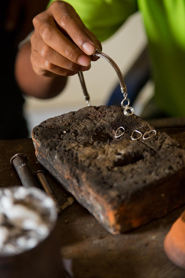 Jewelry Making - Bali Photograph by Matthew Onheiber