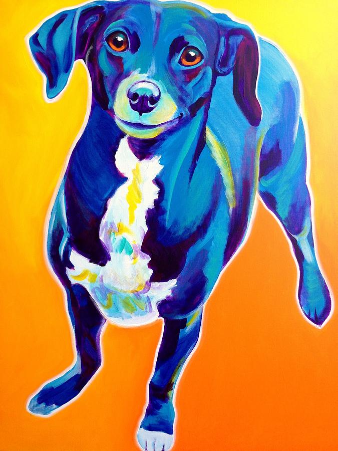 Chiweenie - Jewels Painting by Dawg Painter