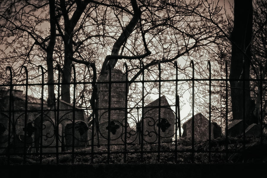 Jewish Cemetery Prague Photograph by Joan Carroll