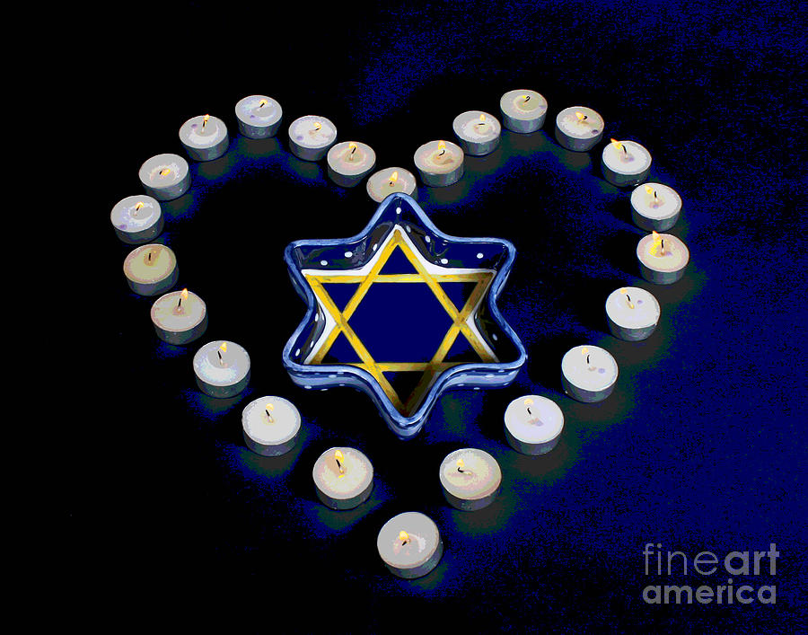Jewish Heart Photograph by Larry Oskin