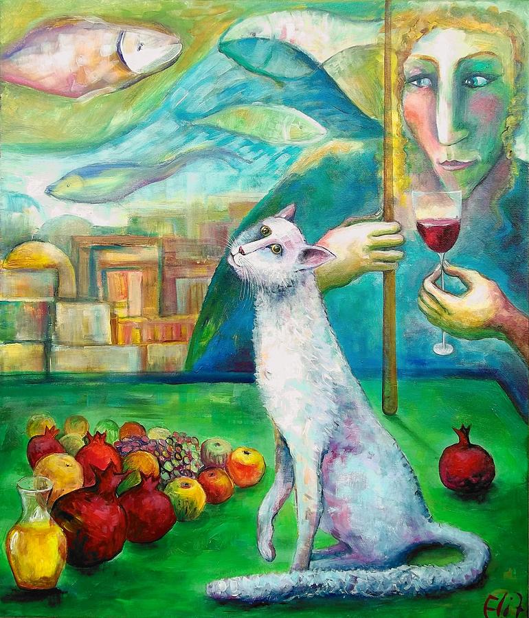 Fruit Painting - Jewish New Year. New Game by Elisheva Nesis