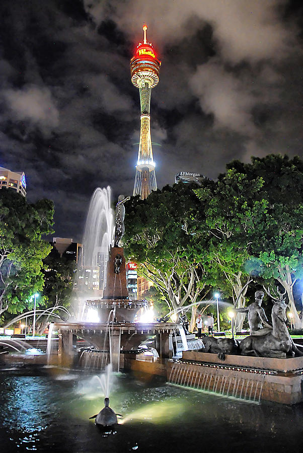 JF Archibald Memorial Fountain Photograph by Andrei SKY