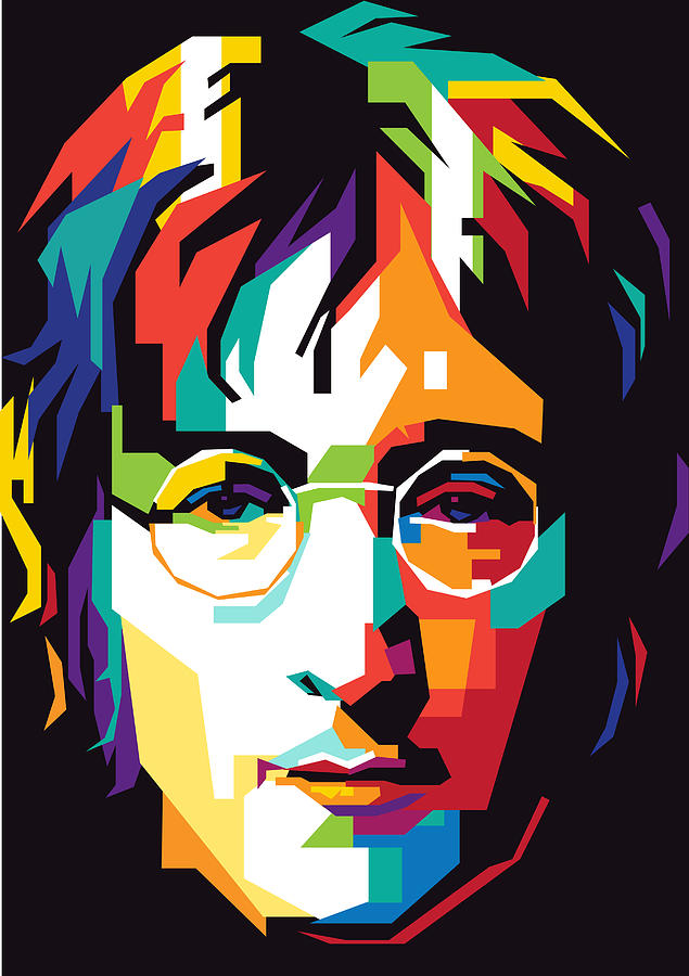 John Lennon Digital Art