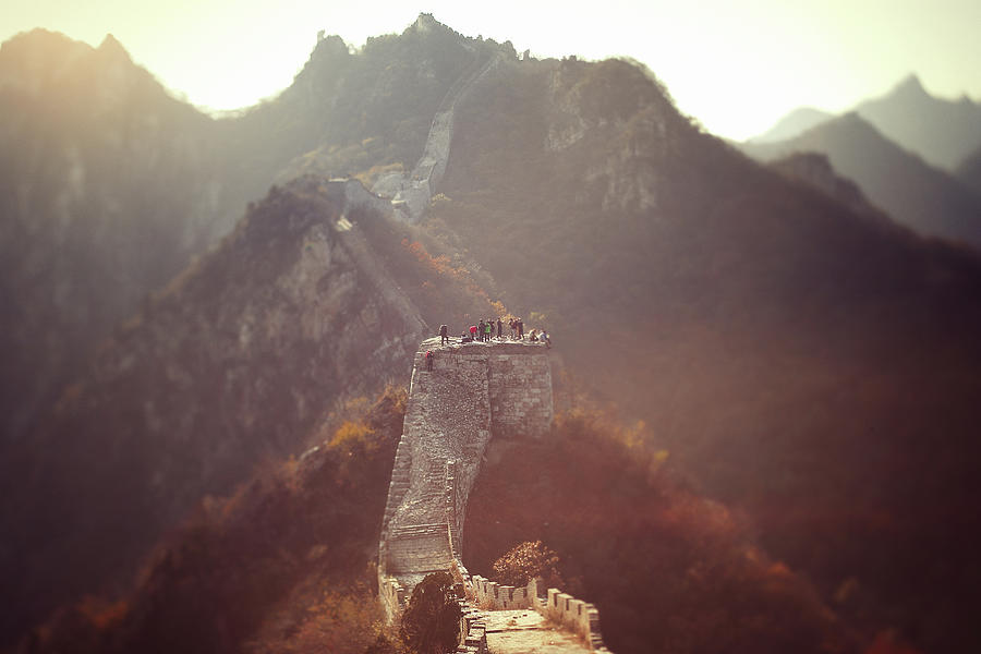 Jiankou Great Wall Photograph by Lv Photography