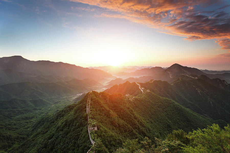 Jiankou Great Wall Sunrise Photograph by Reto Fröhlicher