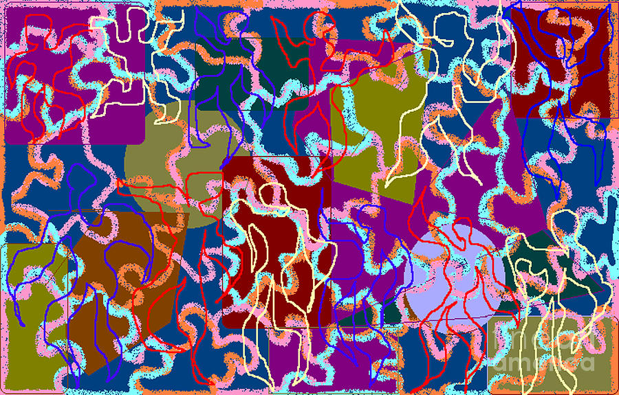 Jigsaw Puzzle Digital Art - Jigsaw by Meenal C