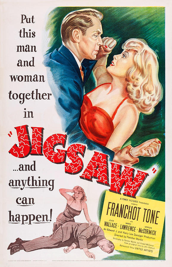 Jigsaw, Us Poster Art, Top From Left Photograph by Everett