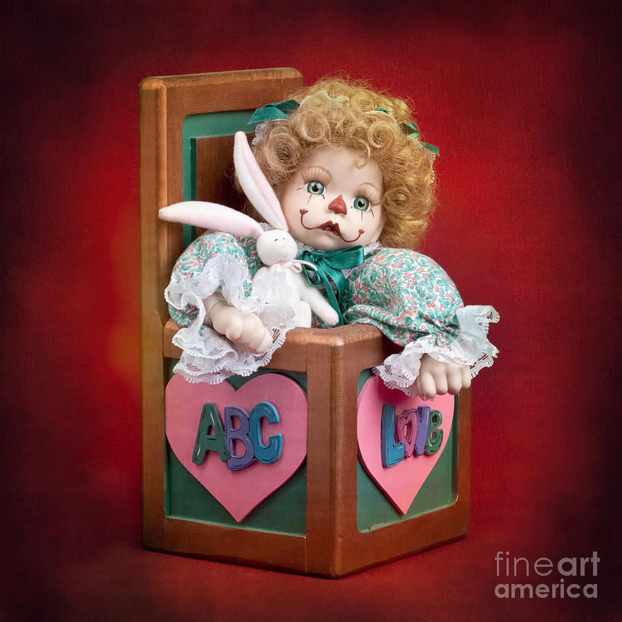 Toy Photograph - Jill in the Box by Cindy Singleton