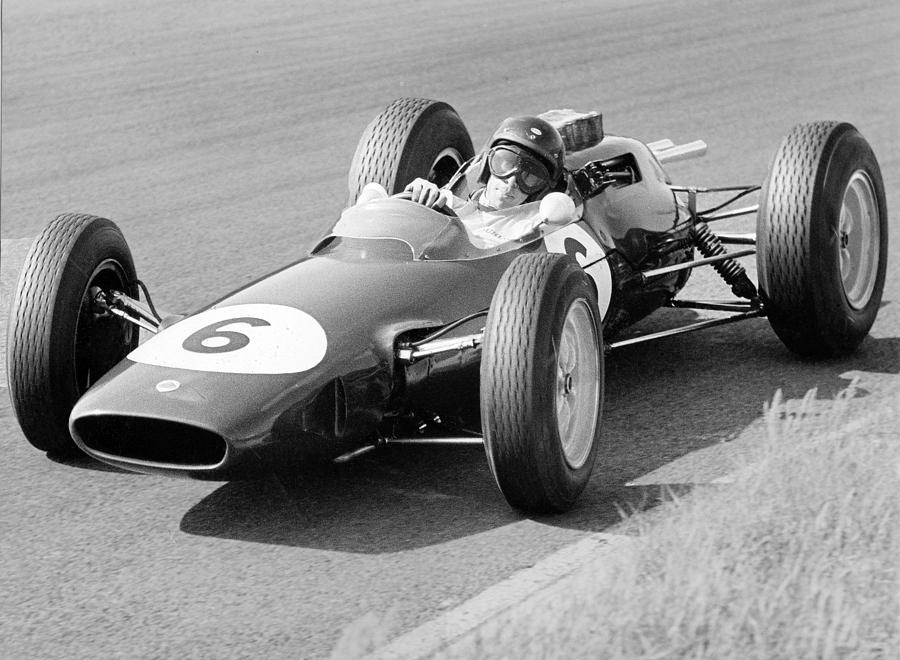 Jim Clark Lotus-climax Photograph by Robert Van Es