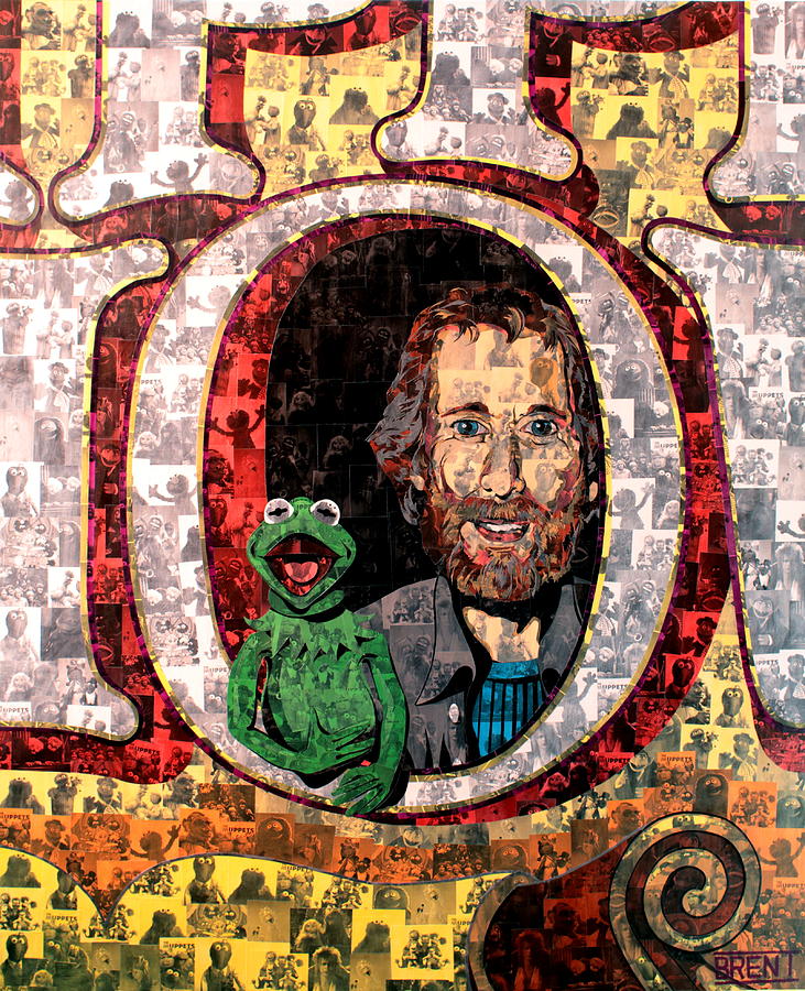 Jim Henson Painting by Brent Andrew Doty Fine Art America