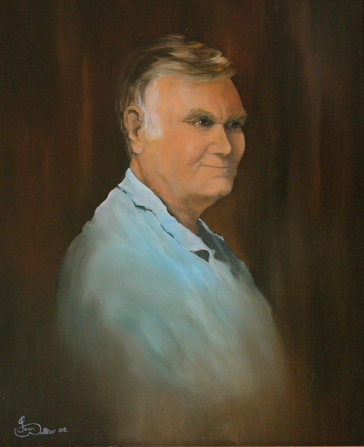 Jim Painting by Jean Walker