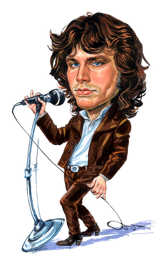 Jim Morrison Painting - Jim Morrison by Art  