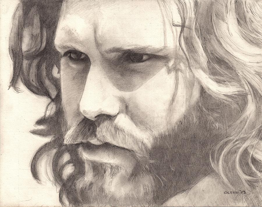 Jim Morrison Drawing by Glenn Daniels Fine Art America