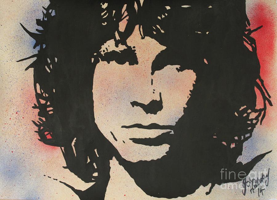Jim Morrison Painting - Jim Morrison by John Halliday
