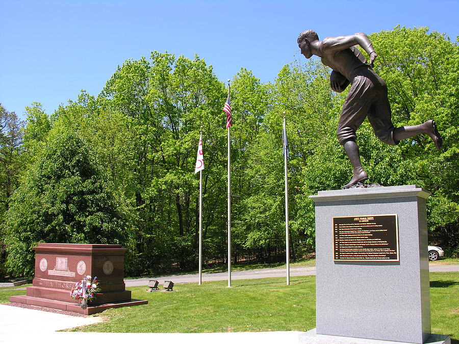 Jim Thorpe Memorial and Mausoleum - Jim Thorpe PA Photograph by Jacqueline M Lewis