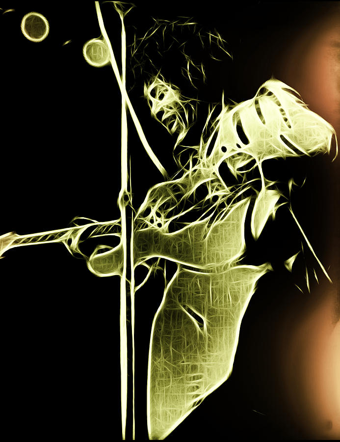 Jimi Hendrix - Pop Art Photograph